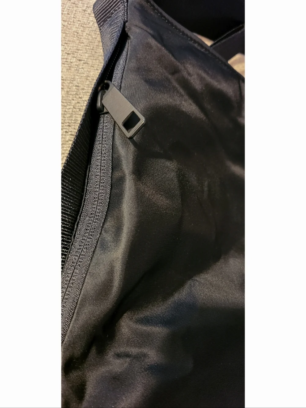 Lululemon Athletica All Set Hobo Bag Tote Black Travel Workout Minimalist Large